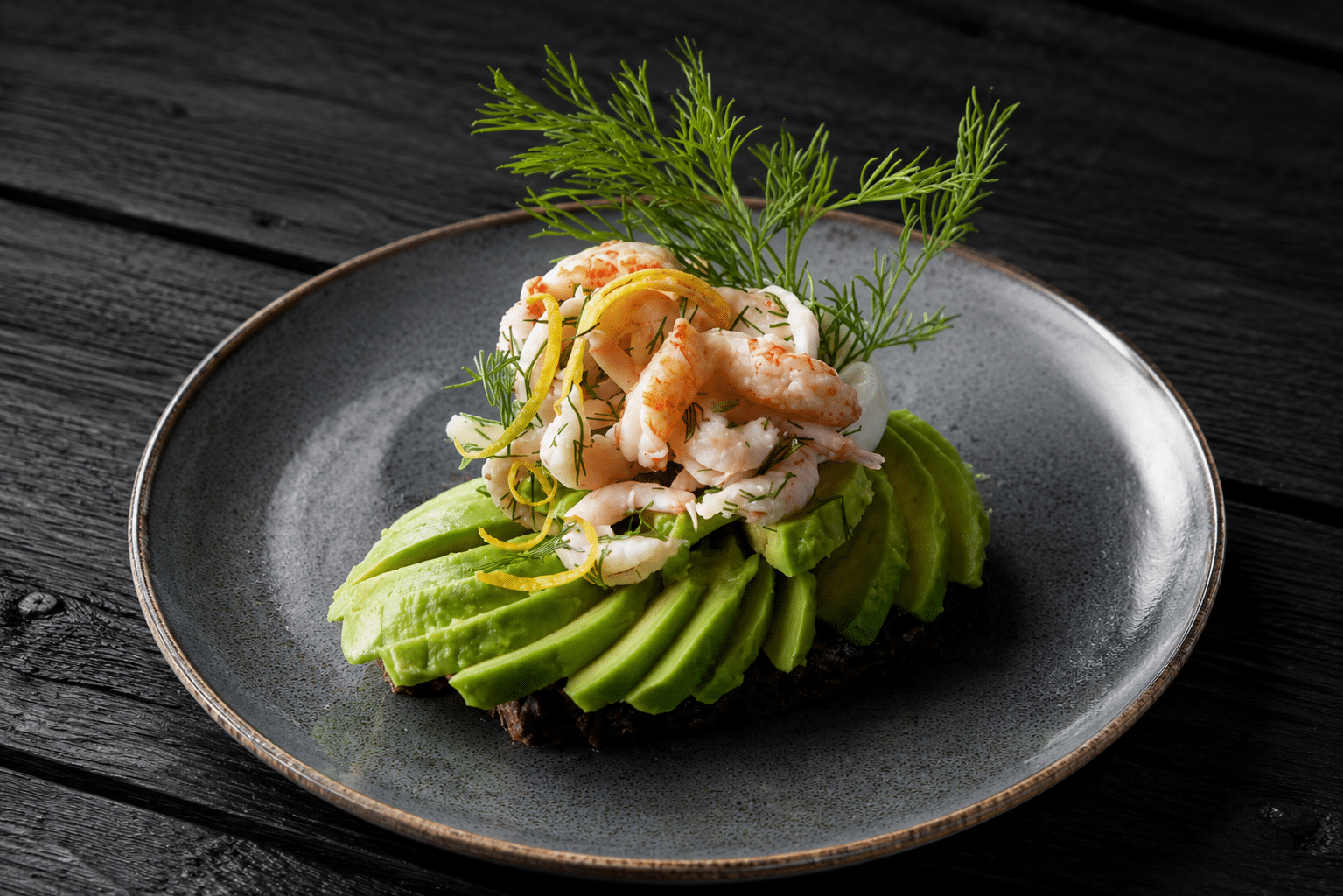 Moderne smørrebrød