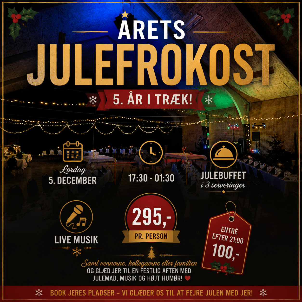 Årets julefrokost